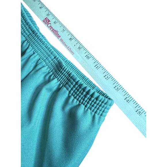 Blair Women's Pants Slacks Size 14 Green Elastic Waist Pull On Piling Snags READ - Picture 5 of 5